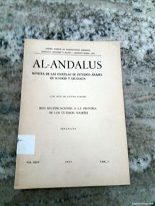 Bücher: Luis Seco de Lucena Paredes - AL-ANDALUS. Revista de las Escuelas de Estudios Árabes de Madrid y Gra